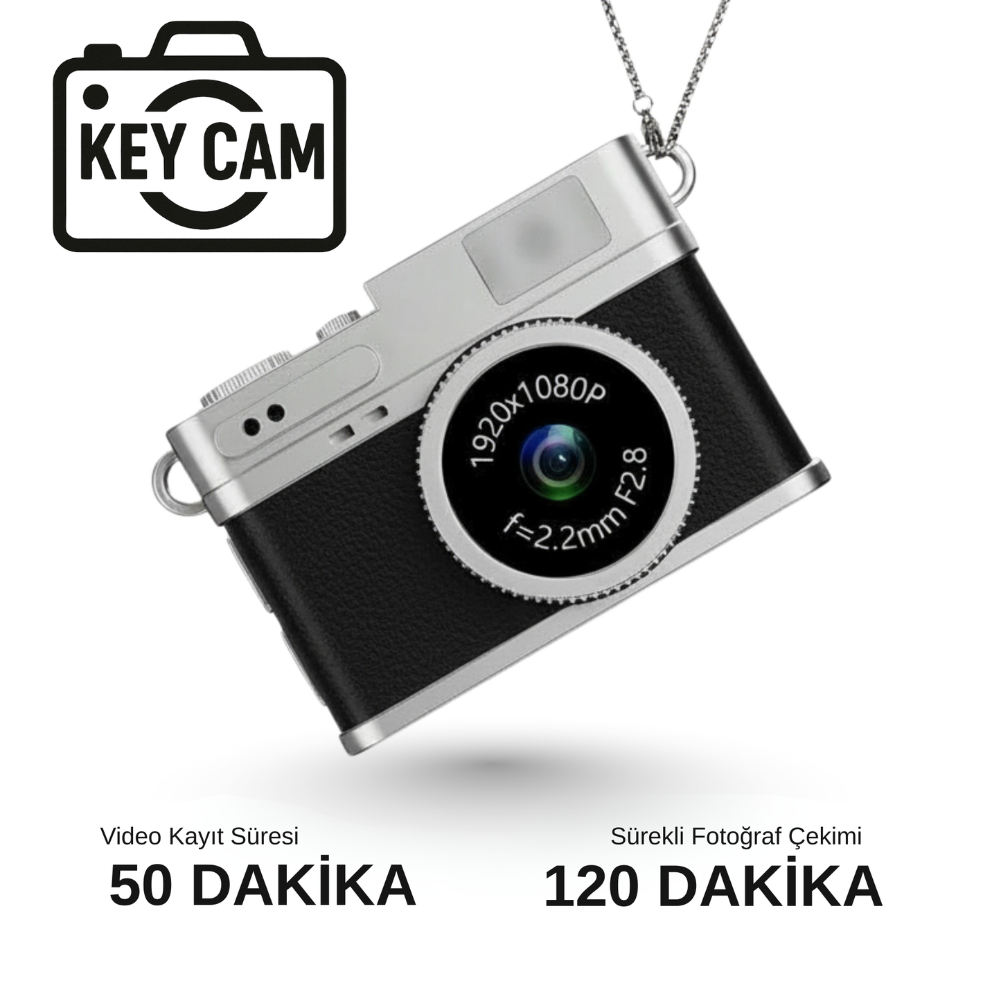 KeyCam™ Retro Mini Kamera